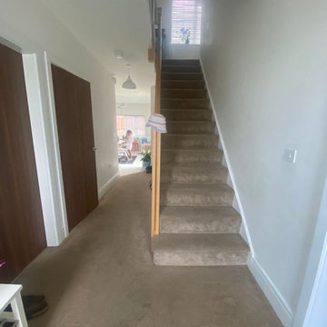 Before&After of the House with the Home Office and Laundry