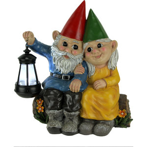 Download Sunnydaze Bookworm Bernard The Garden Gnome With Mushroom And Solar Light Farmhouse Garden Statues And Yard Art By Serenity Health Home Decor Houzz