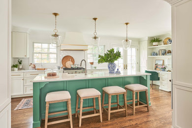 Example of a trendy kitchen design in Other