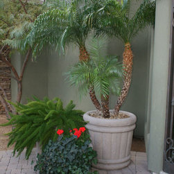 Concrete Tuscany Planter - Outdoor Pots And Planters