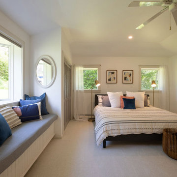 Out-dated camp becomes a stunning waterfront home - Belfast, Maine