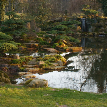 Die Gartenanlagen im ZEN-Kloster Liebenau