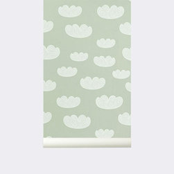 Cloud Wallpaer - Mint New - Picture Frames