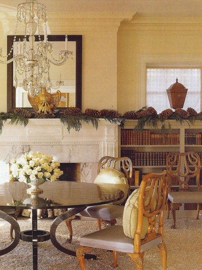 Traditional Dining Room by BROWN DAVIS INTERIORS, INC.