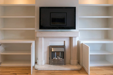 Alcove shelving and storage