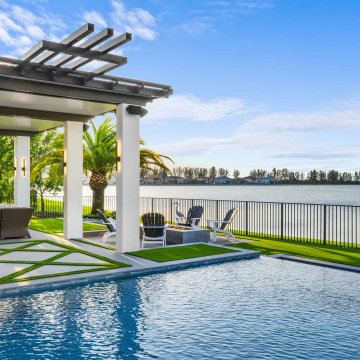 We Created A Luxurious Backyard Resort For This Home In Parkland Bay