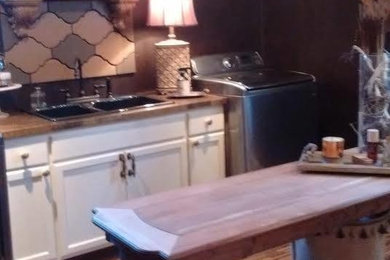 French Style Laundry Room remodel- Milwaukee