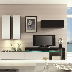 Contemporary "Amsterdam" Wall systems Made in Germany - Entertainment Centers And Tv Stands