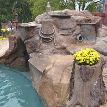 Natural & Nautical Swimming Pool by Legendary Escapes {MIN}