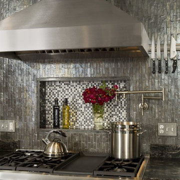 Contemporary, Gourmet Kitchen in Mount Vernon is a Cook's Dream by Michael Nash