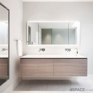 Sleek Contemporary Master Vanity