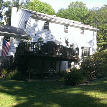 Asbestos Tear Off - New Alside Windows & Siding + New 5K Seamless Gutters