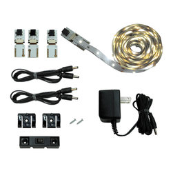 NEW Cut and Connect Series: Normal Bright Flexible Strip 3M Kit in Cool White - Undercabinet Lighting