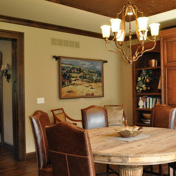 Sartell Redesign, kitchen, diningroom, sunroom, media room.