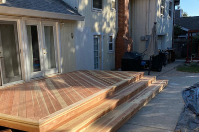 Building a Ground Level Backyard Deck