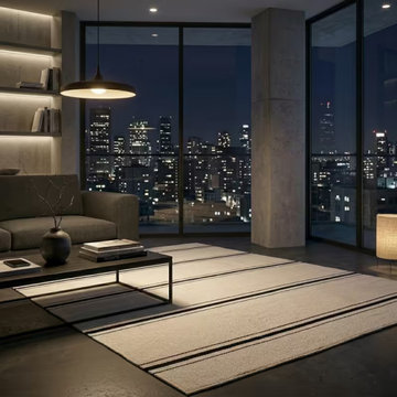 Puna Slowmade – Contemporary Striped Rugs