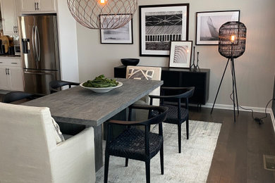 Inspiration for a modern home design remodel in Atlanta