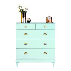 Charlotte Chest - Cascade Blue - Accent Chests And Cabinets