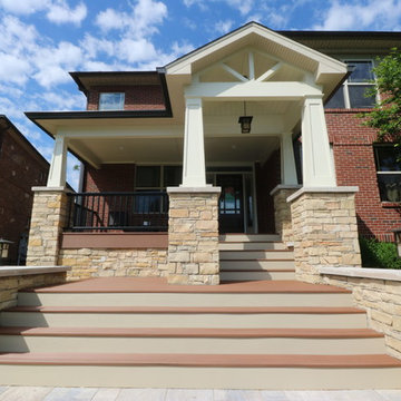 Stately Front Porch
