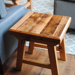 Matching Reclaimed Pine End Table - Products