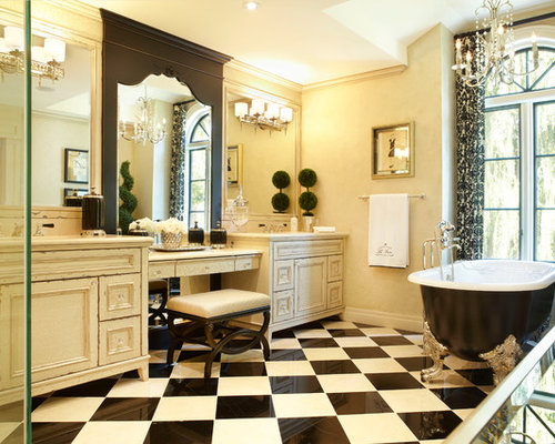 black and beige bathroom ideas | houzz