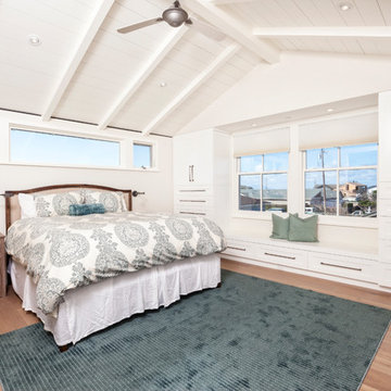 Half Moon Bay Contemporary - Master Bedroom Built Ins