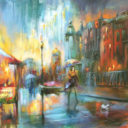КАНАЛ ГРИБОЕДОВА. ДОЖДЬ - Paintings