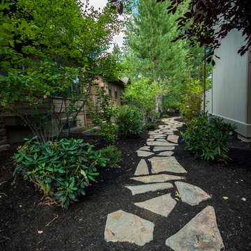 Broken Top Xeriscape and Natural Fire Pit Patio