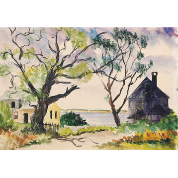 Eve Nethercott, Provincetown, P5.16, Watercolor Painting
