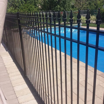 Pool Fence Wrought Iron Metal Ornamental