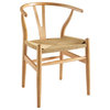 Amish Dining Wood Armchair, Natural