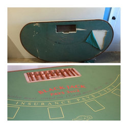 Prohibition Poker & Blackjack Table - Game Tables