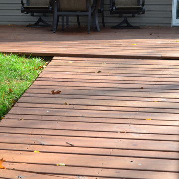 Brown Wood Decks - KDAT BROWN