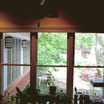 A rendering depiction how the proposed addition would affect the view.
