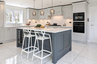 Design ideas for a classic kitchen in Essex.