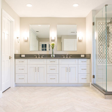Spa Retreat Master Bath in Winter Springs