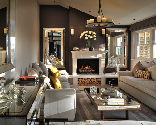 Accent Wall Living Room | Houzz