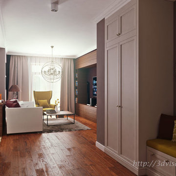 Interior 3d visualization Modern Style Interior