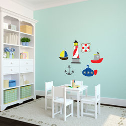 Kids Nautical Collection - Wall Decals