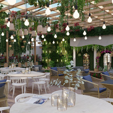 Eclectic Restaurant Design at Stanmore