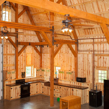 Gambrel Party Barn