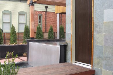 Design ideas for a modern landscaping in Denver.