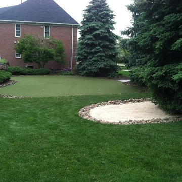 Synthetic Golf Green