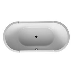 Starck Series White Bathtub, Air-system With Remote, Ozone and Light By Duravit - Bathtubs