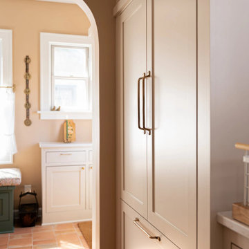 French Country Kitchen Remodel — Plaster Hood, Oak Island & Farmhouse Sink