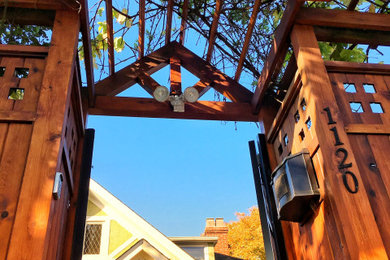 Inspiration for a craftsman home design remodel in Vancouver