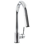 ZLINE Kitchen and Bath - ZLINE Arthur Kitchen Faucet in Chrome (ATH-KF-CH) - The ZLINE Arthur Kitchen Faucet (ATH-KF-CH) is manufactured with the highest quality materials on the market - making it long-lasting and durable. We have focused on designing each faucet to be functionally efficient while offering a sleek design, making it a beautiful addition to any kitchen. While aesthetically pleasing, this faucet offers a hassle-free washing experience, with 360 degree rotation and a spring loaded pressure adjusting spray wand. At 1.8 gal per minute ththis faucet provides the perfect amount of flexibility and water pressure to save you time. Our cutting edge lock in technology will keep your spray wand docked and in place when not in use. ZLINE delivers the most efficient, hassle free kitchen faucet with a lifetime warranty, giving you peace of mind. The ZLINE Arthur Kitchen Faucet (ATH-KF-CH) ships next business day when in stock.