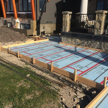 concrete sidewalk-patio