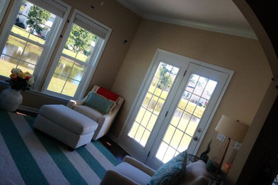 Sunroom - coastal sunroom idea in Charleston
