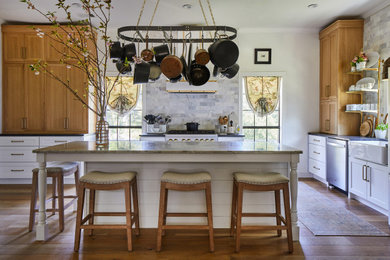 Elegant kitchen photo in Other